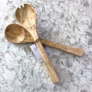 Jodhpuri Wooden Salad Servers